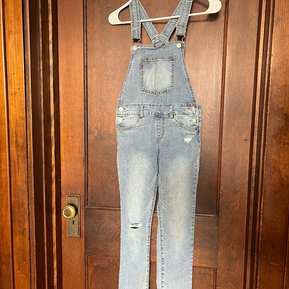Levi’s kids Denim Overalls, size girls 10 regular